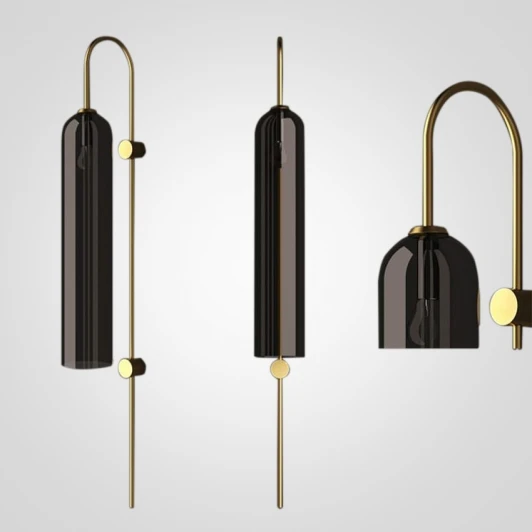 123132-22 Бра Articolo Float Wall Sconce Black ImperiumLoft 123132-22 (123132-22)