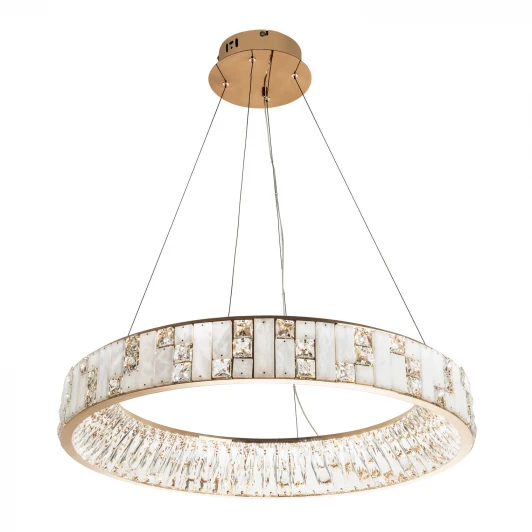 ML.6988.800P GD Подвесная люстра светодиодная с регулировкой цветовой температуры Modelux MODELUX ML.6988.800P GD