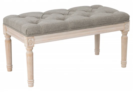 11854 Банкетка Woodville Viera 2 light grey 11854