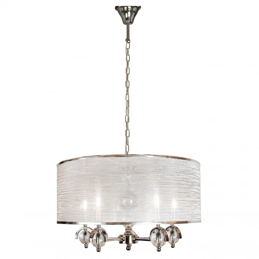 P2400-5 Nickel Подвесная люстра iLamp Chelsea P2400-5 Nickel