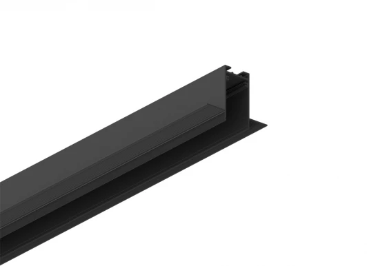 DLM012BSp1 2 lines Магнитный шинопровод встраиваемый 48V черный 2 м Donolux Magic track DLM012BSp1 2 lines