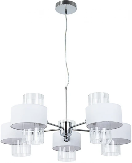 A4076LM-5CC Подвесная люстра Arte Lamp Fantasia A4076LM-5CC (220V, на тросе, круглые)