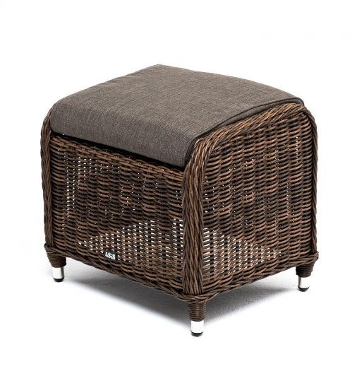 YH-S4543W-2 brown "Толедо" пуф плетеный, цвет коричневый 4SIS УТ-00002913