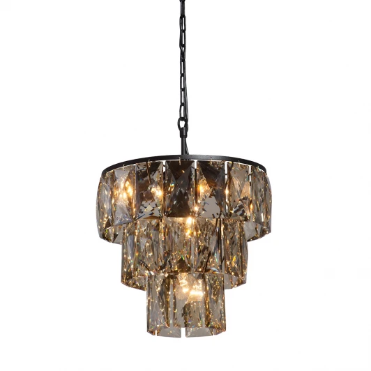 V5278-1/6+1 Подвесная люстра Vitaluce V5278-1/6+1 (220V, хрусталь, на цепи, круглые)