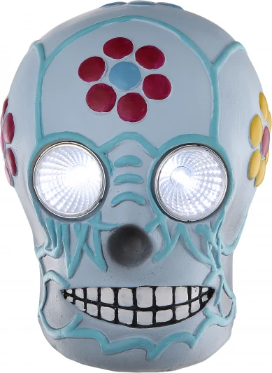 33590-12 Газонная световая фигура Globo Череп 33590-12