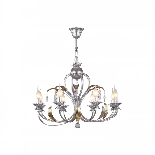 241/8-Silvergold Подвесная люстра IDLamp Noel 241/8-Silvergold