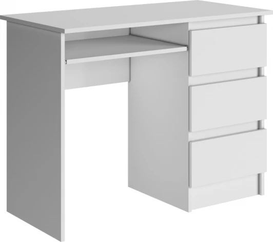 540702 Письменный стол Woodville Косео белый 540702