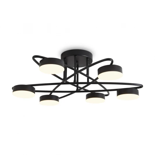 FR6155CL-L36B Потолочная люстра на штанге Freya Vortex FR6155CL-L36B 36Вт LED
