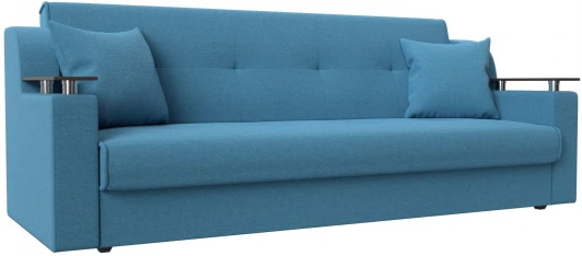 121574 Диван-книжка Сенатор (Голубой/Рогожка) Лига Диванов арт.121574