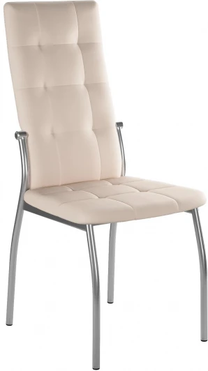 00-00058727 Стул ГАЛС-М каркас хром/ к/з Pegaso бежевый Dikline 00-00058727