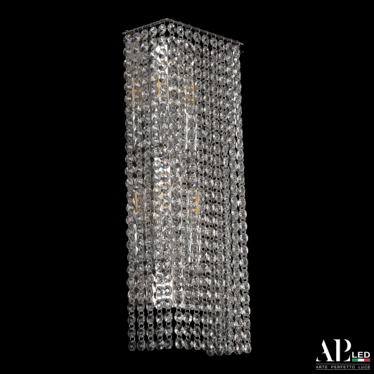 S500.B1.16-45.A.E14 Бра хрустальное APL LED Rimini S500.B1.16-45.A.E14