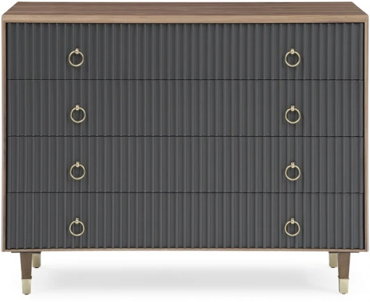 77IP-DR008 Комод Garda Decor 77IP-DR008 (Светлое дерево/Серый,Светлое дерево)