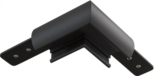 TRA172CL-R-11B Коннектор угловой круглый, черный Maytoni Accessories for tracks Basity TRA172CL-R-11B