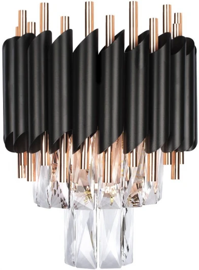 10206W Настенный светильник Loft It Eclair 10206W (220V, хрусталь)