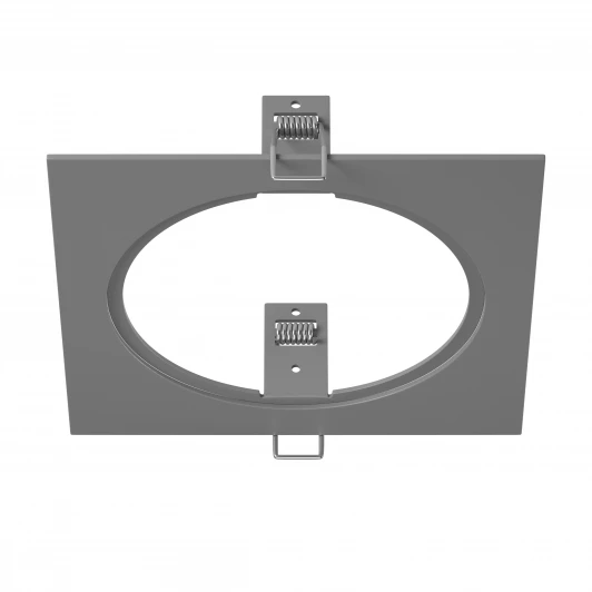 217819 Рамка для одного встраиваемого светильника Lightstar Intero, квадрат, серый
