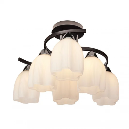 102.59.6 Потолочная люстра Silver Light Meduse 102.59.6