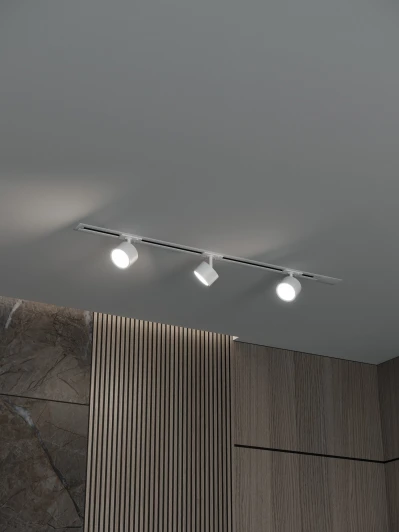 HSBL_kompl_S013_VI1W3K Трековая система в сборе однофазная встраиваемая 220V 30W Hesby Lighting Skylite №13 HSBL_kompl_S013_VI1W3K