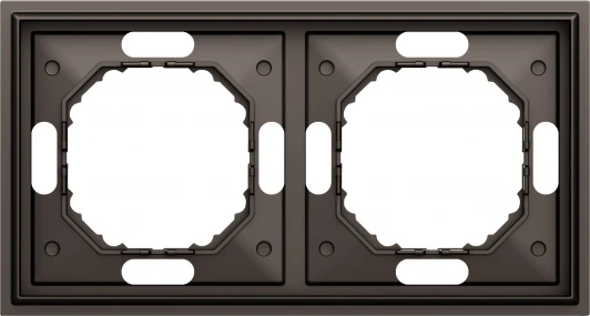 DS21253 Рамка 2-я, мокко Donel S08 DS21253