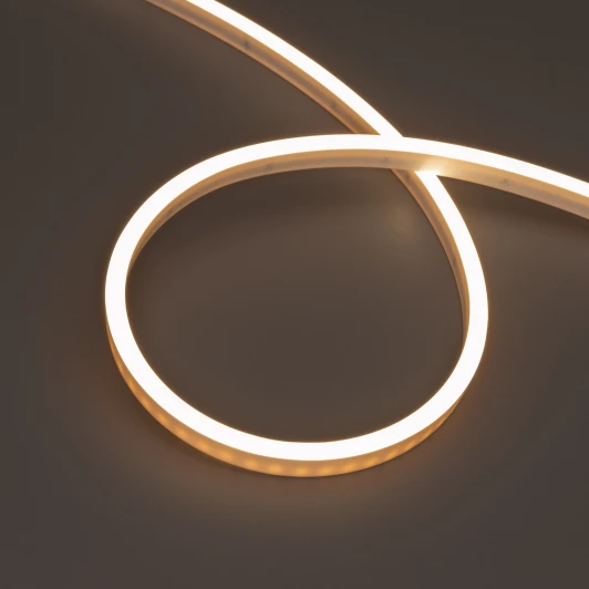 050418 Светодиодная лента герметичная WAVE-SIDE-PU-A120-06x12mm 24V Warm3500 (8 W/m, IP68, 5m, wire x2) (Arlight, Вывод прямой) 050418