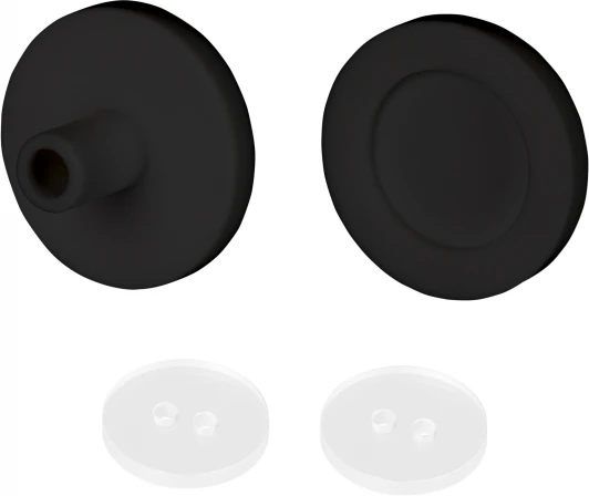 047068 Заглушка ARL-MonLIGHT-ROUND-25-CAP-SIDE-SET-BLACK (Arlight, Силикон) 047068