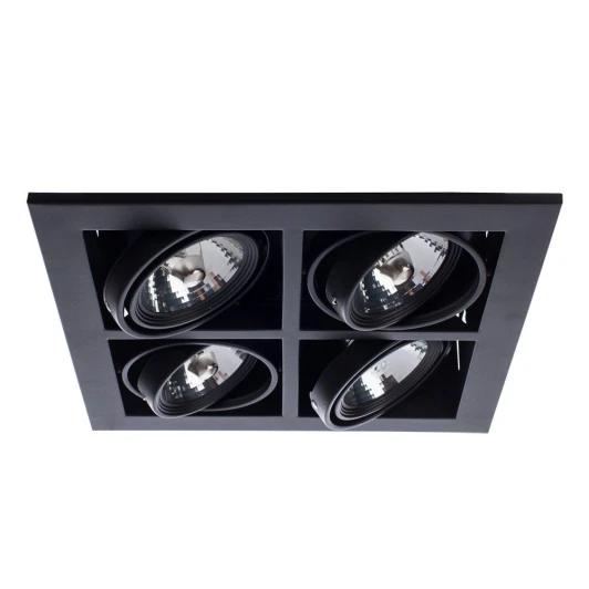 A5930PL-4BK Встраиваемый точечный светильник Arte Lamp Cardani Medio A5930PL-4BK