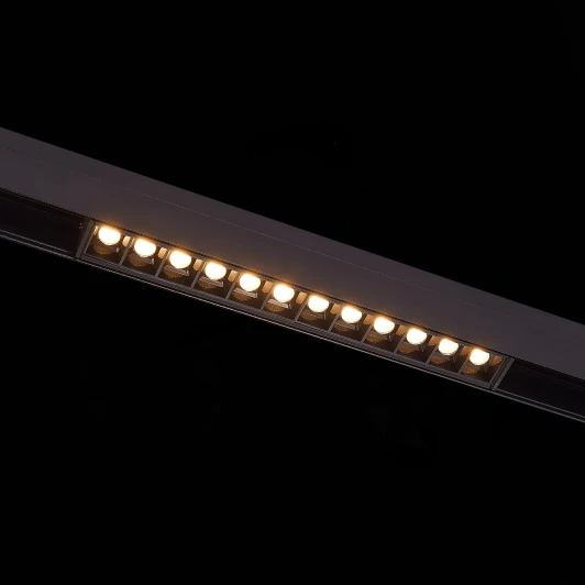 ST361.446.12.1 Трековый светильник магнитный светодиодный ST Luce Skyline 48 ST361.446.12.1 Черный LED 1*12W 4000K 1009Lm 48V