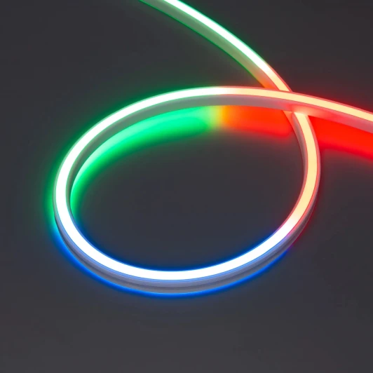 059738 Светодиодная лента герметичная SPI WAVE-SIDE-DOUBLE-BM168-16x15mm 24V RGBW-Day (15 W/m, IP67, 5m, wire x1) (Arlight, Вывод боковой) 059738