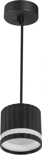 48684 Подвесной светильник Feron Barrel HL3698 OLYMPUS levitation 48684 12W, GX53, чёрный (220V, на проводе, круглые)