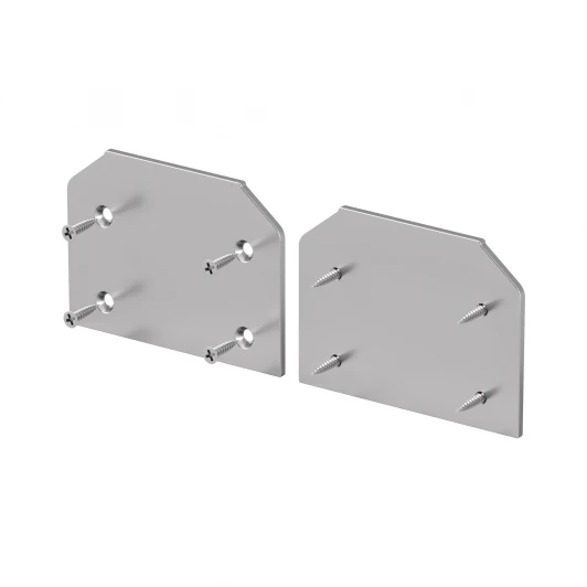 TRA005MPEC-S(N) Заглушка торцевая к профилю 2шт Maytoni Technical Accessories for tracks Trinity TRA005MPEC-S(N)