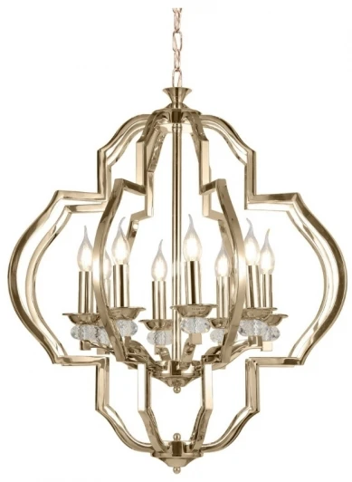 LDP 17078-8 GD Подвесная люстра Lumina Deco LDP 17078-8 GD