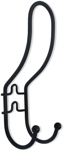 0298298101 Вешалка Крючок-2 черный/черный Sheffilton 0298298101