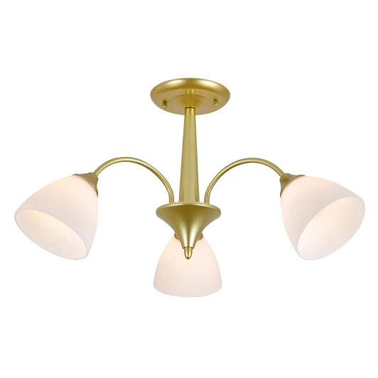 ES0000032 Потолочная люстра на штанге Escada Ilex ES0000032 150003/3R E27*60W Gold