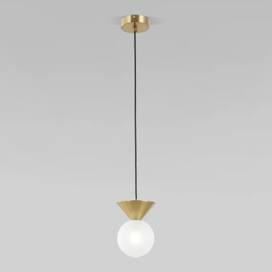 302004 латунь Подвесной светильник Eurosvet Melon 302004 латунь