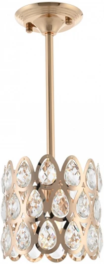 371019/1/300/190 GD Потолочная люстра хрустальная на штанге Arte Milano Sorrento-1019 371019/1/300/190 GD (220V)