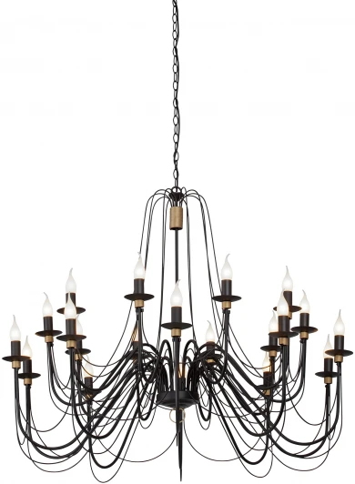 V1044-1/20 Подвесная люстра Vitaluce V1044-1/20 (220V, на цепи, свеча)