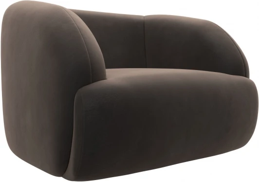121942 Кресло Лига-041 (Коричневый/Велюр) Лига Диванов арт.121942