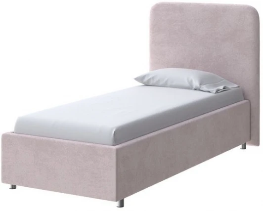 2024751 PROxSON Кровать Олаф (Ткань: Велюр Teddy Лунный) 90x190