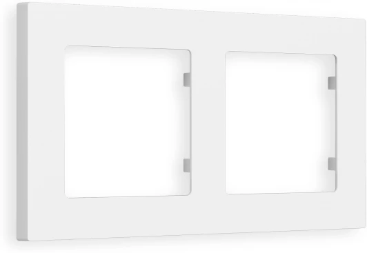 AF220122 Рамка Ambrella Volt ALFA Techno (Белый матовый) 2-ая AF220122