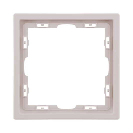 EC1CM Рамка 1-постовая кашемир матовый Kollinger Eclipse EC1CM
