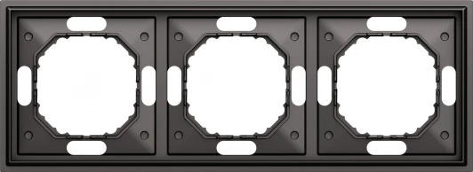 DS21345 Рамка 3-я, матовый титан Donel S08 DS21345