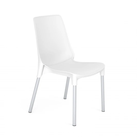 5902293801 Стул Sheffilton SHT-ST75/S424 белый/хром лак 5902293801
