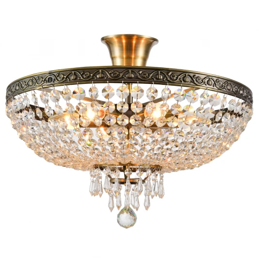 ROCOCO 81407/6C ANTIQUE Потолочная люстра Natali Kovaltseva Rococo 81407/6C ANTIQUE