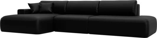 127752L Диван угловой Лига-036 НПБ Модерн Лонг левый угол Лига Диванов (Экокожа) арт.127752L