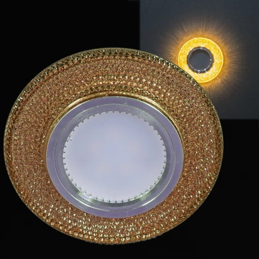 14350-9.0-001LD MR16+LED3W TEA Встраиваемый точечный светильник Reluce 14350-9.0-001LD MR16+LED3W TEA (220V, круглые)