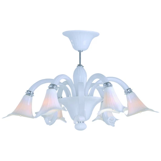 485/6PF-white Потолочная люстра IDLamp 485 485/6PF-white