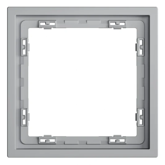 VLS100116 Рамка пластиковая на 1 пост (серый) Voltum S70 VLS100116