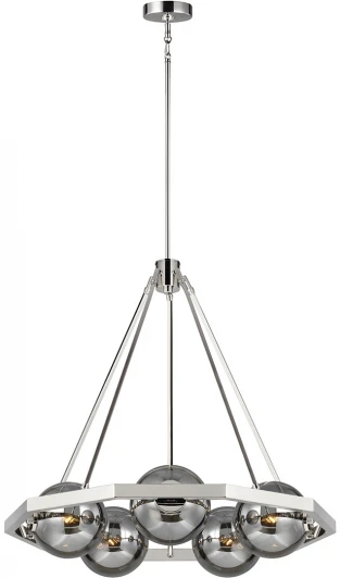 QN-HARPER5 Подвесная люстра Harper (Fe) QN-HARPER5 Feiss