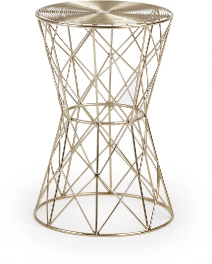 047896 Журнальный стол La Forma (ex Julia Grup) Iode (Латунный,Золотой/ Металл,Сталь,Латунь)