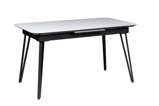 4103315h Стол Диего 120-150 Automatic Light matte glass