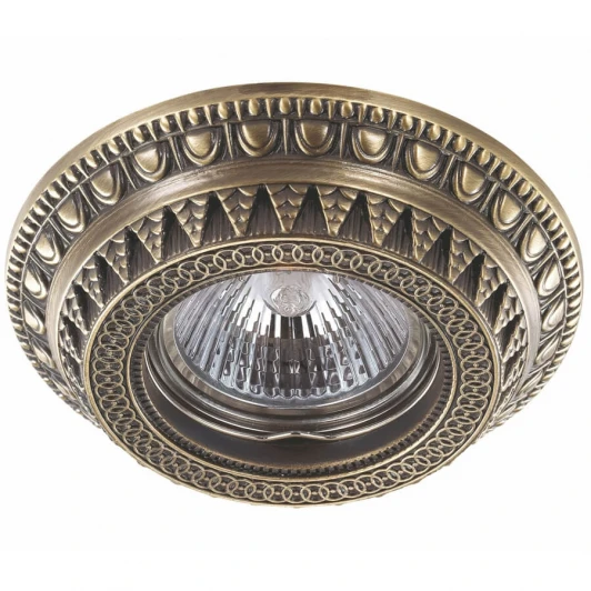 370006 Встраиваемый точечный светильник Novotech Vintage 370006